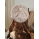 Hoshibako Works Bow Plush Beret(Pre-Made/8 Colours)